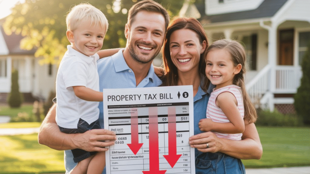 a bill, representing financial relief from lower property taxes in Ashtabula County.”