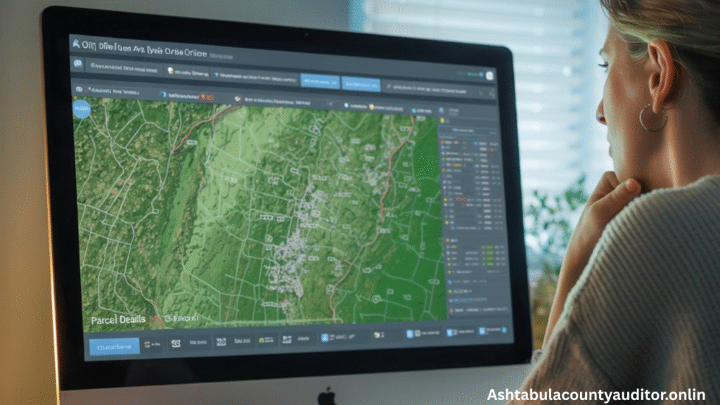 GIS maps are available through the Auditor’s website
