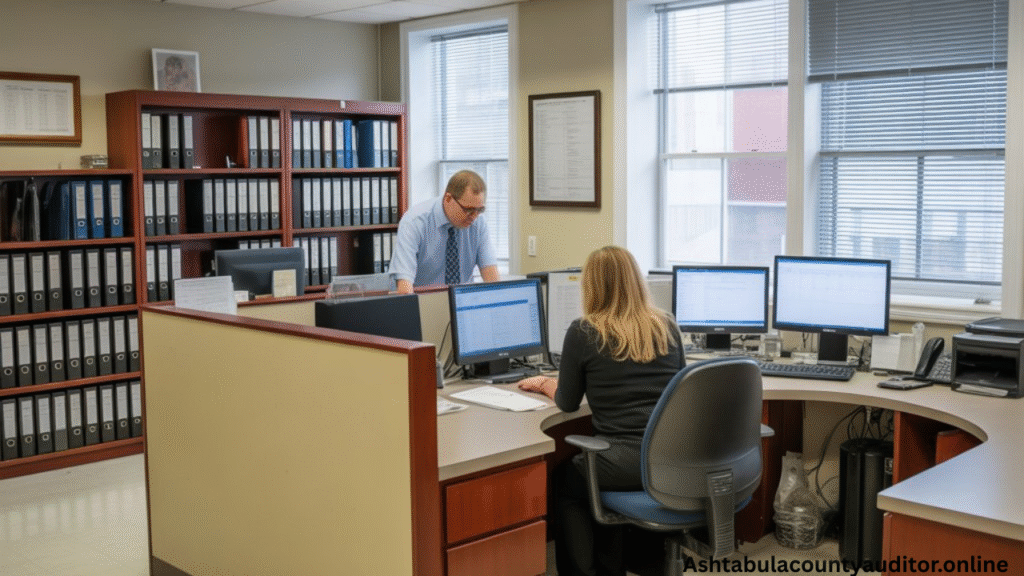 Legal Division office with staff helping citizens.