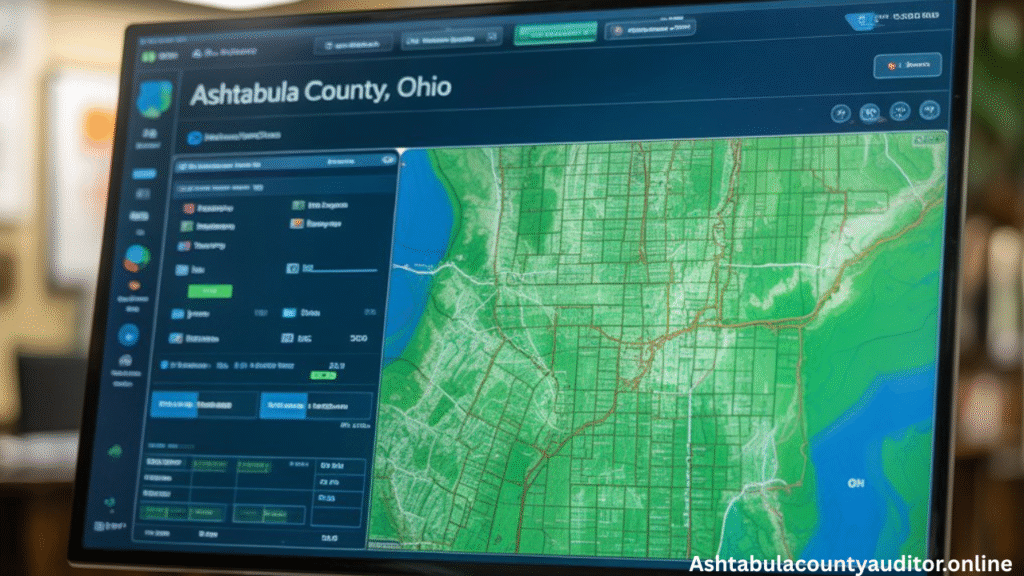 Ashtabula county Auditor’s Powerful GIS Mapping Services